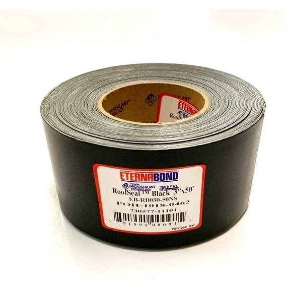 EternaBond 3" X 50' Black Roof and Leak Repair Tape