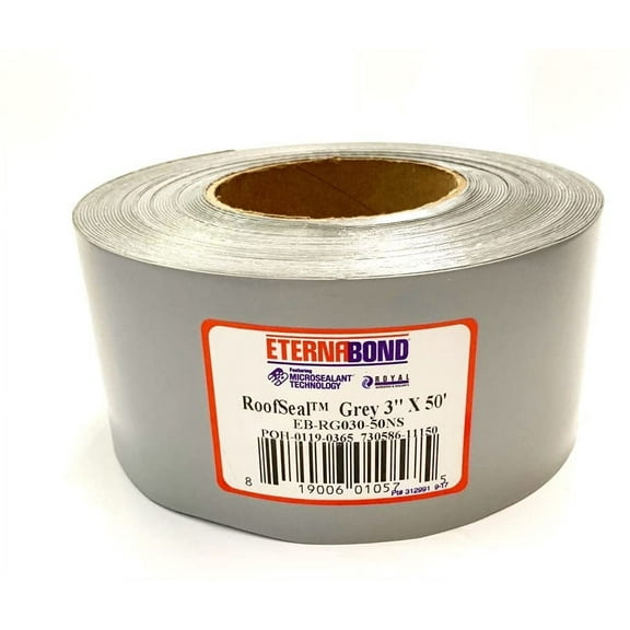 EternaBond 3" X 50' Gray Roof and Leak Repair Tape