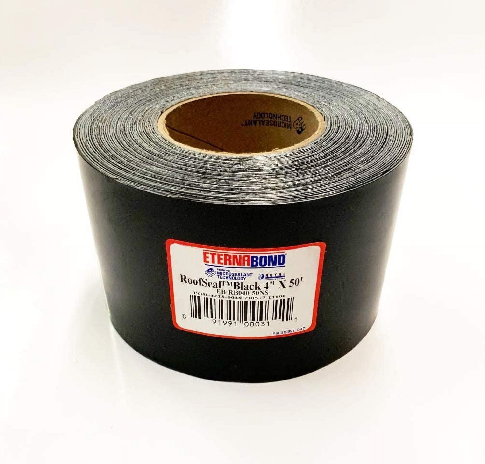 EternaBond 4" X 50' Black Roof and Leak Repair Tape