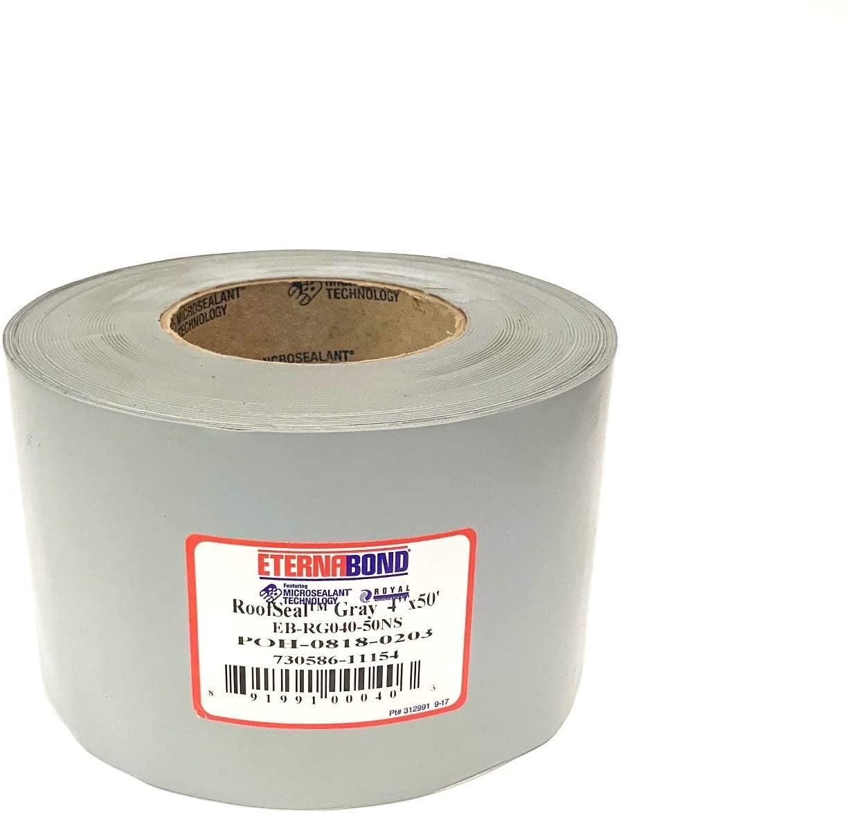 EternaBond 4" X 50' Gray Roof and Leak Repair Tape