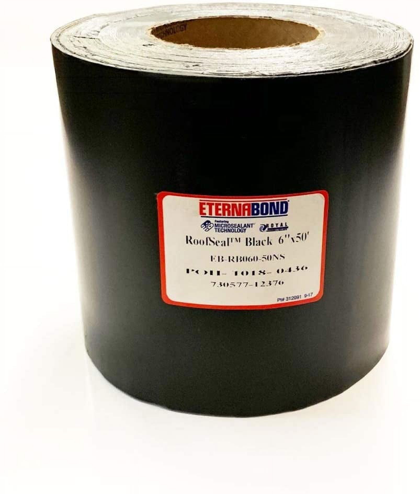 EternaBond 6" X 50' Black Roof and Leak Repair Tape