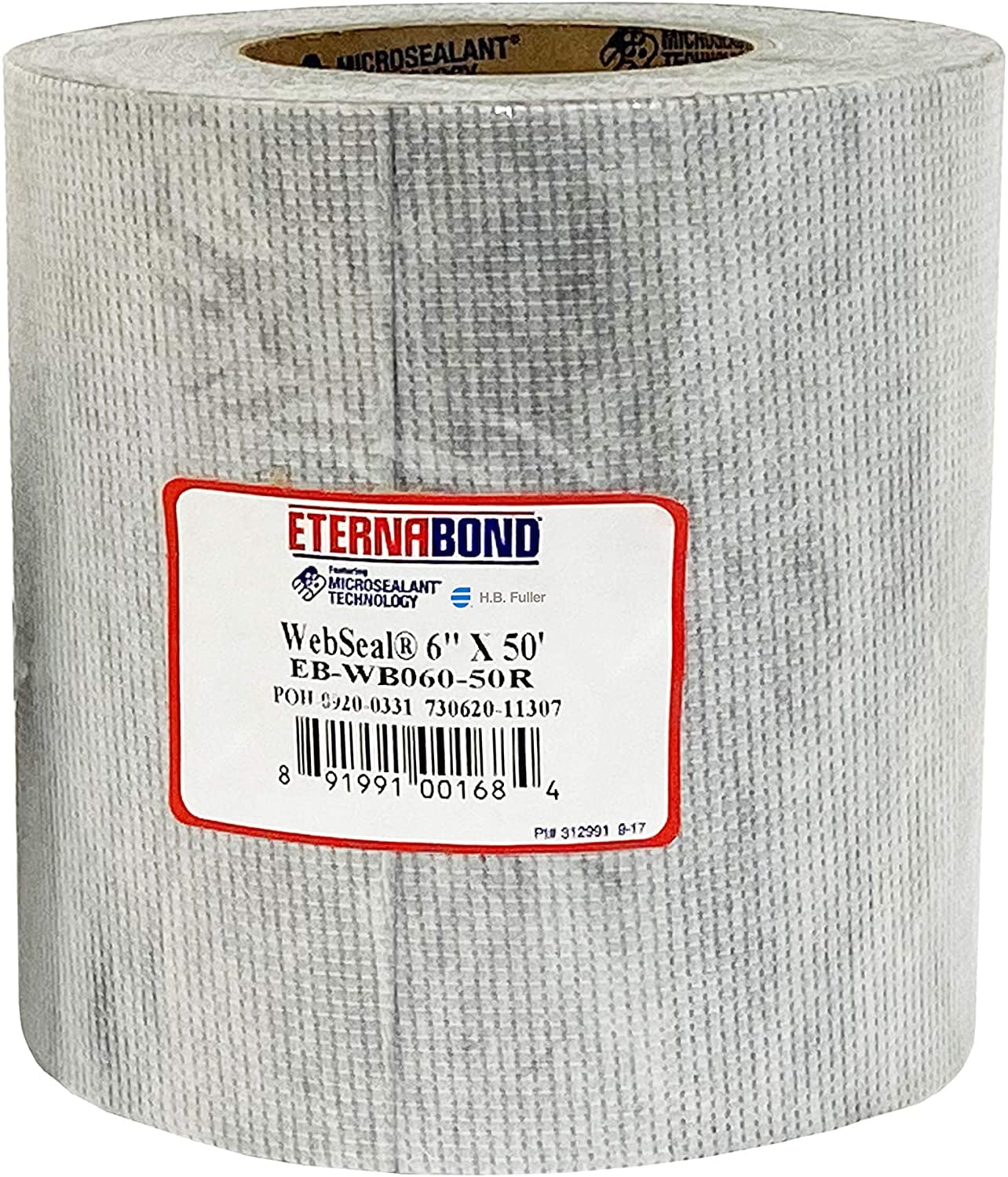 "EternaBond Seal 6""x50' White Roof Repair Tape MicroSealant