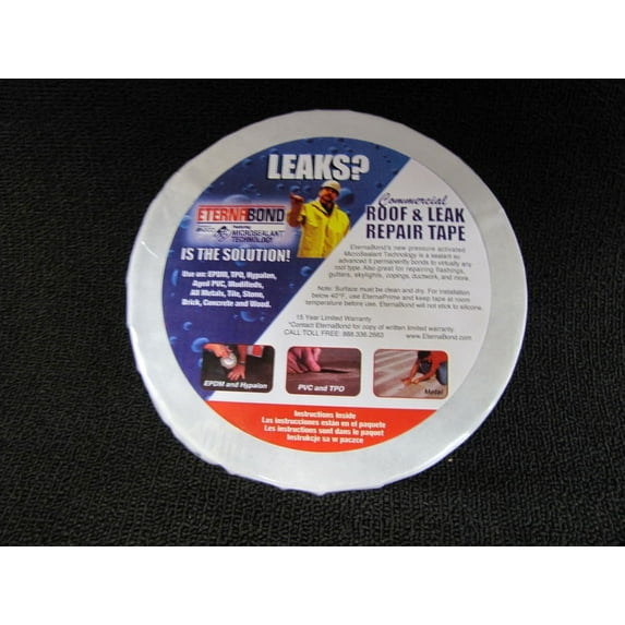 Eternabond RV Rubber Roof Repair Tape 1.5" x 50' White "BEST SHIPPED PRICE"
