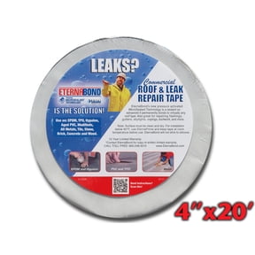 Eternabond RV Rubber Roof Repair Tape 4" x 20' Roll White