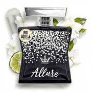 Eternal Fragrance ALLURE, Crisp Citrus, Soft Florals Eau de Parfum, Original scent comparable to 212 Perfume for Women, 3.4 oz 100ml Spray