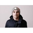 thumbnail image 1 of Eternal Beanie with USB Rechargeable Light Unisex , Gray, 1 of 3