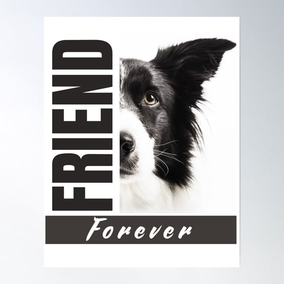 Eternal Canine Bond: Unbreakable Love Between Humans And Dogs Poster Wall Art, Modern Wall Decor, 8x12 UNFRAMED