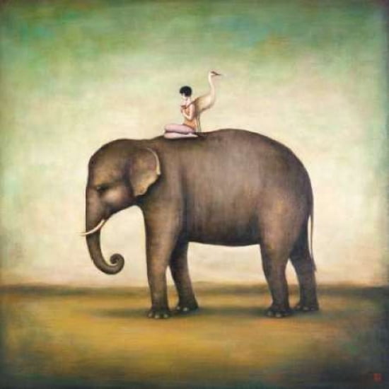 Eternal Companions Canvas Art - Duy Huynh (24 x 24)