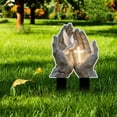 thumbnail image 1 of Eternal Embrace Angel Garden Stake, New 2D Flat Acrylic Decorative Angel Garden Stakes Decor Outdoor Guardian Fairy Garden Stakes for Cemetery Heavenly Memorial Gifts for Christians, 1 of 6