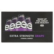 Eternal Energy Shot, Extra Strength, Grape 1.93 oz, 12 Count
