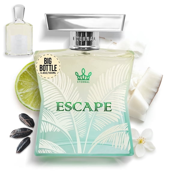 Eternal Escape Perfume, Virgin Island Water Impression, EDP, 3.4 oz