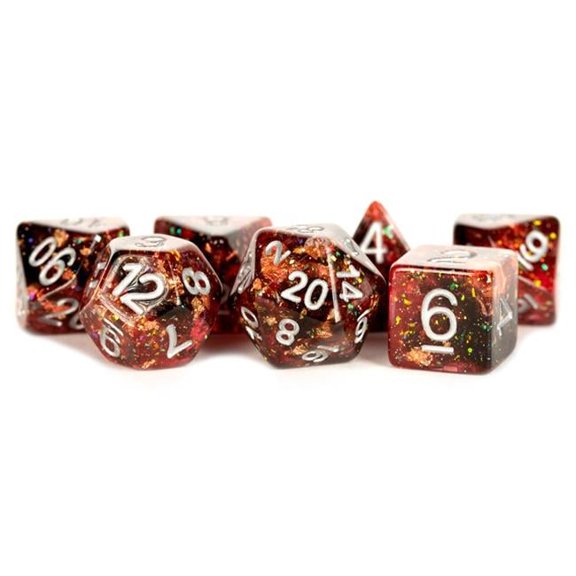 Eternal Fire Dice - Set of 7
