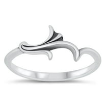Eternal Flame Secret Love Promise Ring .925 Sterling Silver Band Jewelry Female Male Unisex Size 7