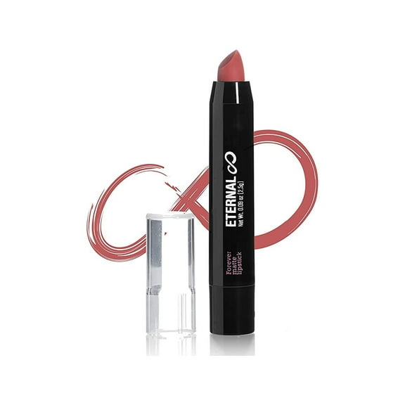 Eternal Forever Matte Lipstick Collection – Anti-Feathering, Creamy, Longwear Professional Makeup, Waterproof Lipstick with Velvet Finish – Modern Colors and Shades with Strong Pigments (Merlot)