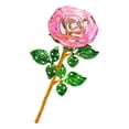thumbnail image 1 of Eternal Glass Rose Flowers 2Pcs with Green Leaves, 9.4X2.7In Artificial Roses in Box for Mother'S Day, Wedding Anniversary, Valentine'S Day Gift Home Decor, 1 Rose, 1 of 5