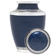 thumbnail image 1 of Eternal Harmony Cremation Urn for Human Ashes | Funeral Urn Carefully Handcrafted with Elegant Finishes to Honor and Remember Your Loved One | Adult Urn Large Size with Beautiful Velvet Bag, 1 of 6