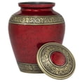 thumbnail image 1 of Eternal Harmony Cremation Urn for Human Ashes | Funeral Urn Carefully Handcrafted with Elegant Finishes to Honor and Remember Your Loved One | Adult Urn Large Size with Beautiful Velvet Bag, 1 of 5