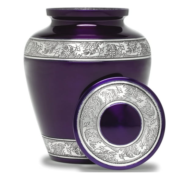 Eternal Harmony Cremation Urn for Human Ashes | Funeral Urn Carefully Handcrafted with Elegant Finishes to Honor and Remember Your Loved One | Adult Urn Large Size with Beautiful Velvet Bag