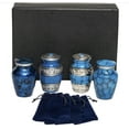 thumbnail image 1 of Eternal Harmony Keepsake Urns for Human Ashes | 4 Cremation Urns Carefully Handcrafted with Elegant Finishes to Honor Your Loved One, 1 of 7