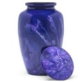 thumbnail image 1 of Eternal Harmony Purple Metal and Velvet Adult Handcrafted Cremation Urn, 1 of 6