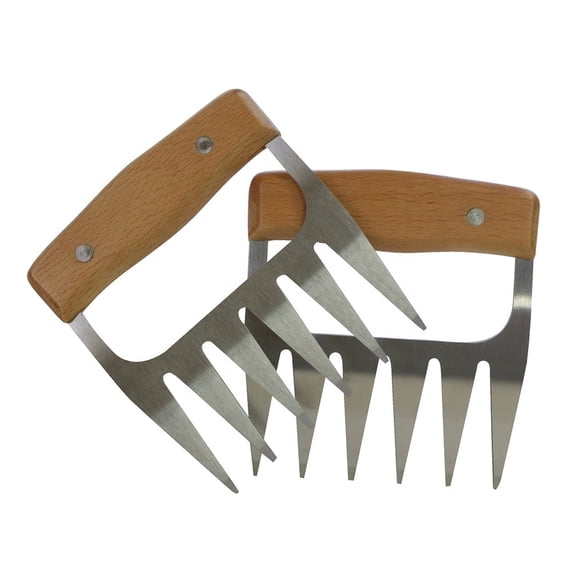 Eternal Kitchen Ideas Stainless Steel Meat Shredding Claws for Easily Lift, Handle, Shred, and Cut Meats