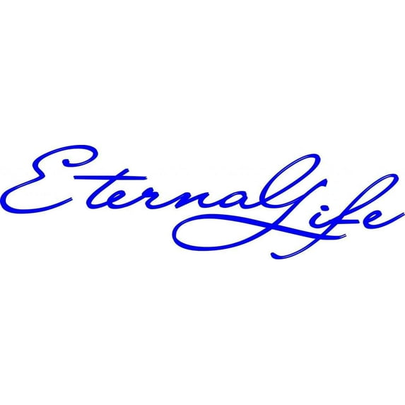 Eternal Life – Peel & Stick Sticker - Vinyl Wall Decal