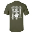 thumbnail image 1 of Eternal Life Series Trust The Lamb Unisex Short Sleeve T-shirt-Military-Small, 1 of 4