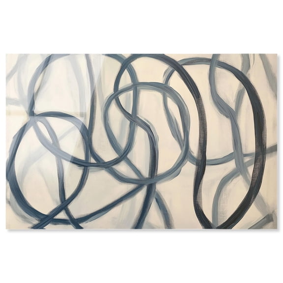 Eternal Loop I Acrylic Minimalist Wall Art by Art Remedy, Ready to Hang, 15 x 10
