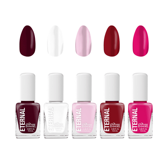 Eternal Nail Polish Collection: Rose All Day - 5PCS (0.46 fl oz ea)
