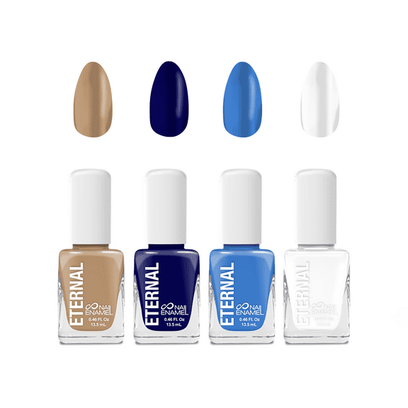 Eternal Nail Polish Collection: Santorini - 4PCS, 0.46 fl oz ea.