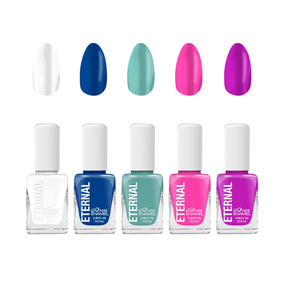Eternal Nail Polish Collection: Tie Dye - 5PCS, 0.46 fl oz ea.