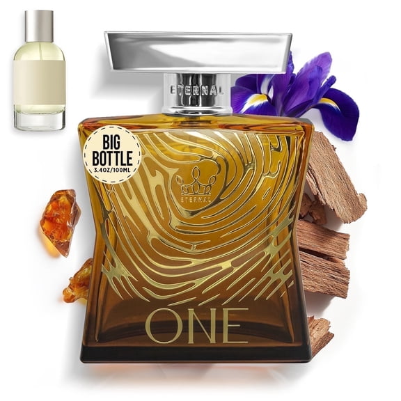 Eternal Fragrance ONE, Creamy Sandalwood, Spicy Woods Eau de Parfum, Inspired by Santal 33, Unisex Perfume, Cologne 3.4 oz (100ml) Spray