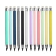 thumbnail image 1 of Eternal Pencil 12 Pack, Inkless Infinity Pencil with Eraser Tips, No Sharpening Sketch Pencil Set for Students, Writing and Drawing - Black Lead, 1 of 8