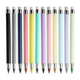thumbnail image 1 of Eternal Pencil 12 Pack, Inkless Infinity Pencil with Eraser Tips, No Sharpening Sketch Pencil Set for Students, Writing and Drawing - Colored Lead, 1 of 6