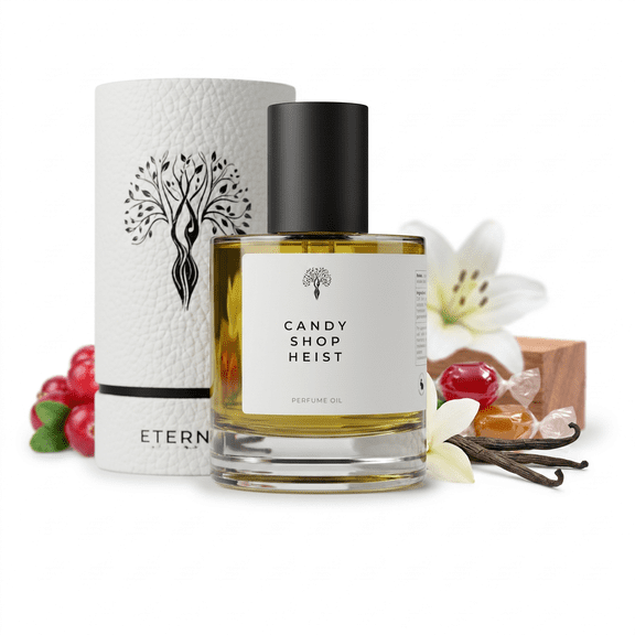 Eternal Perfume Oils Candy Shop Heist Perfume Oil for Women, 1 fl oz (30 mL) Dropper Bottle, Alcohol-Free Long-Lasting Concentrated Fragrance