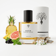 Eternal Perfume Oils Maxim Premium Intense Perfume Oil for Men, 1 fl oz 30 mL Dropper Bottle, Alcohol-Free Long-Lasting Concentrated Fragrance