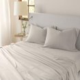 thumbnail image 1 of Eternal Sheet Set, 4-Piece Microfiber Sheets & Pillowcases - Ultra-Soft, Breathable and Wrinkle-Resistant (Linen, Queen), 1 of 16