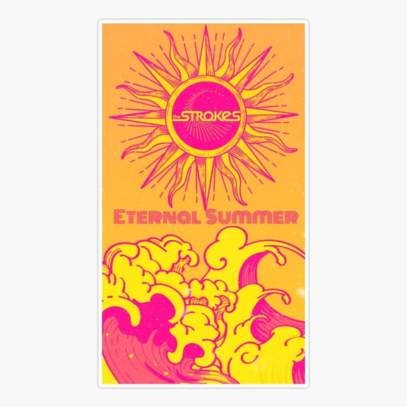 Eternal Summer Strokes Music Vinyl Decal Sticker