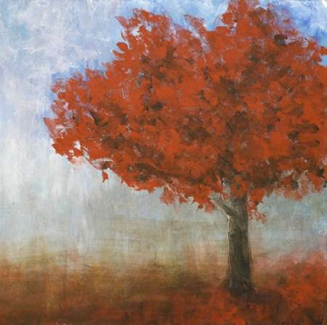 Eternal Tree Canvas Art - Walt Johnson (24 x 24)