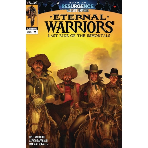 Eternal Warriors Last Ride Immortals #1 (of 2) Cvr A Baldo Valiant Comic Book