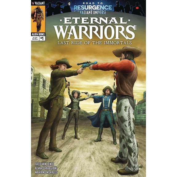 Eternal Warriors Last Ride Immortals #1 (of 2) Cvr B Alessio Valiant Comic Book