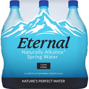 Eternal Water 6 x 1L (33.8 Oz) 6 Packs