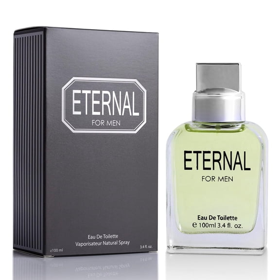 Eternal for Men Fresh Citrus & Woody Eau de Parfum with Floral Notes 100ml Long-Lasting Cologne
