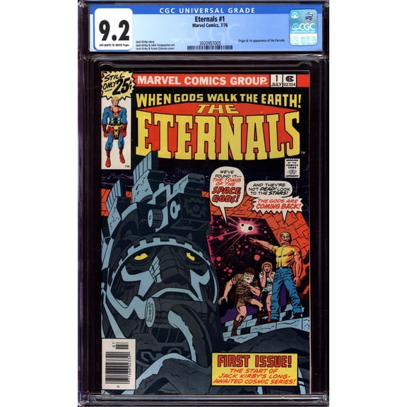 Eternals #1 - CGC 9.2 Comic Book