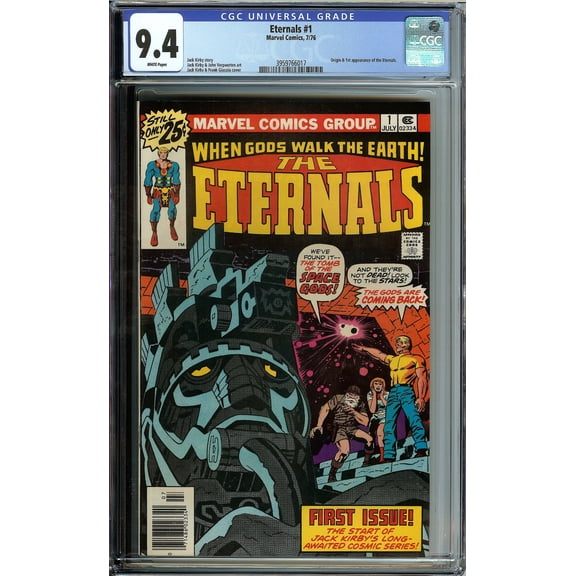 Eternals #1 - CGC 9.4 Comic Book