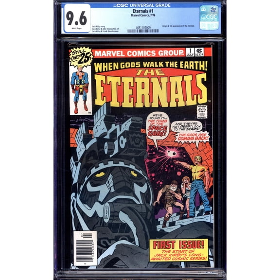 Eternals #1 - CGC 9.6 Comic Book