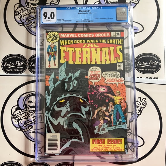 Eternals #1 - CGC 9 Comic Book