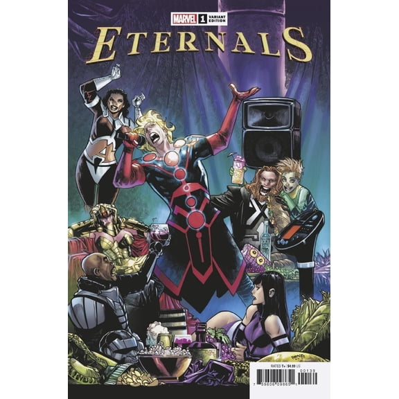 Eternals #1 Ramos Launch Var Marvel Comics Comic Book