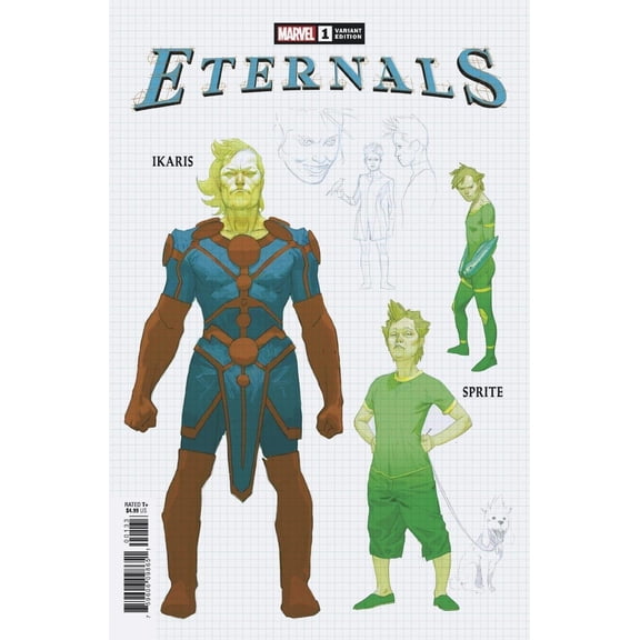 Eternals #1 Ribic Design Var (Ribic Design Var) Marvel Comics Comic Book 2020