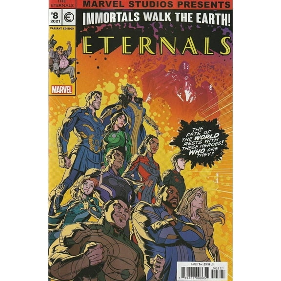 Eternals (5th Series) #8A VF ; Marvel Comic Book
